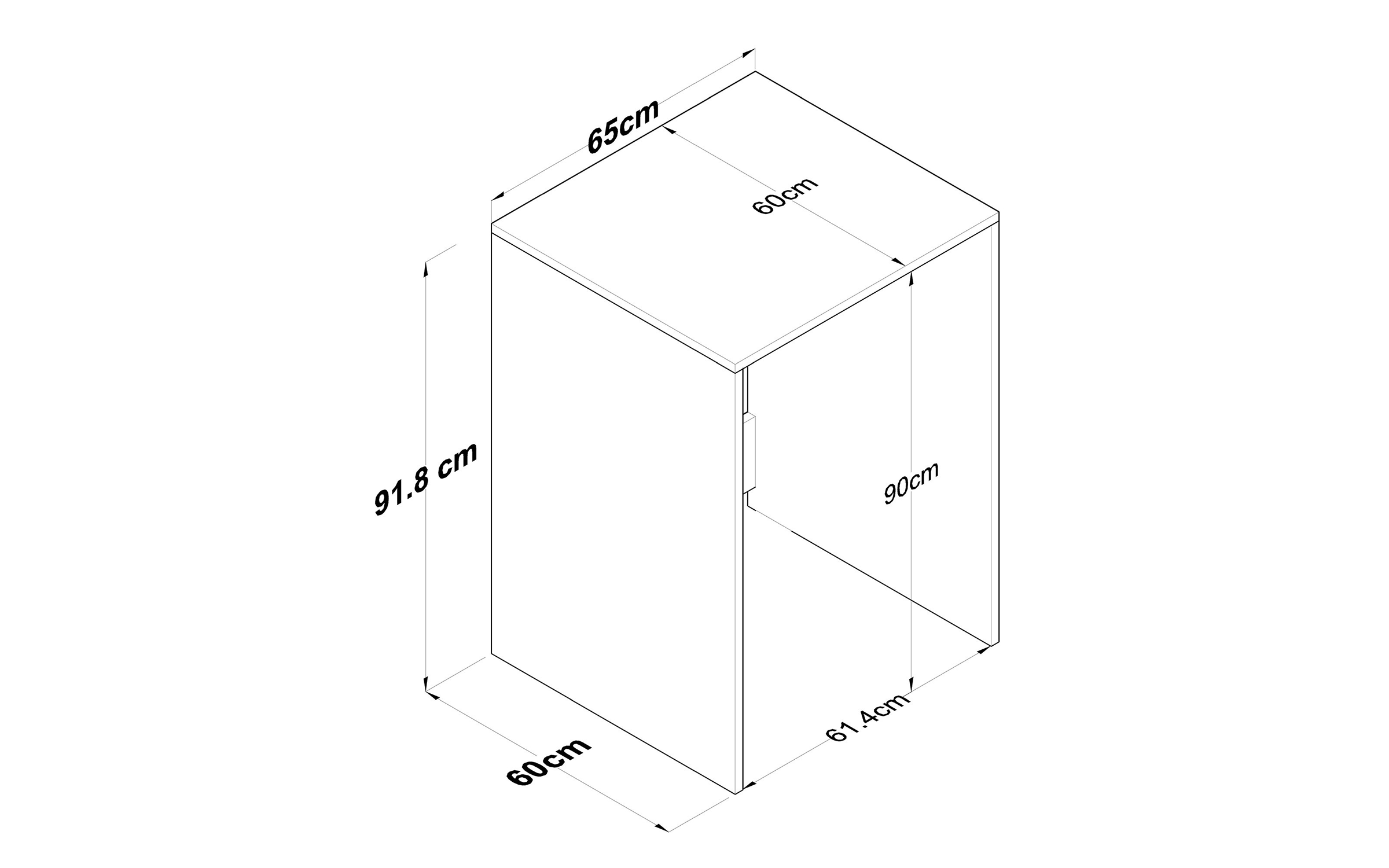 Размери на - Dulap pentru masina de spalat Rocky Dulap pentru masina de spalat Rocky